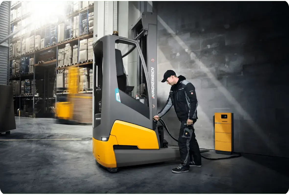 Jungheinrich forklift